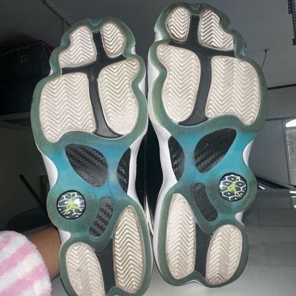 Jordan’s 6 rings black white blue pink green - Picture 4 of 6